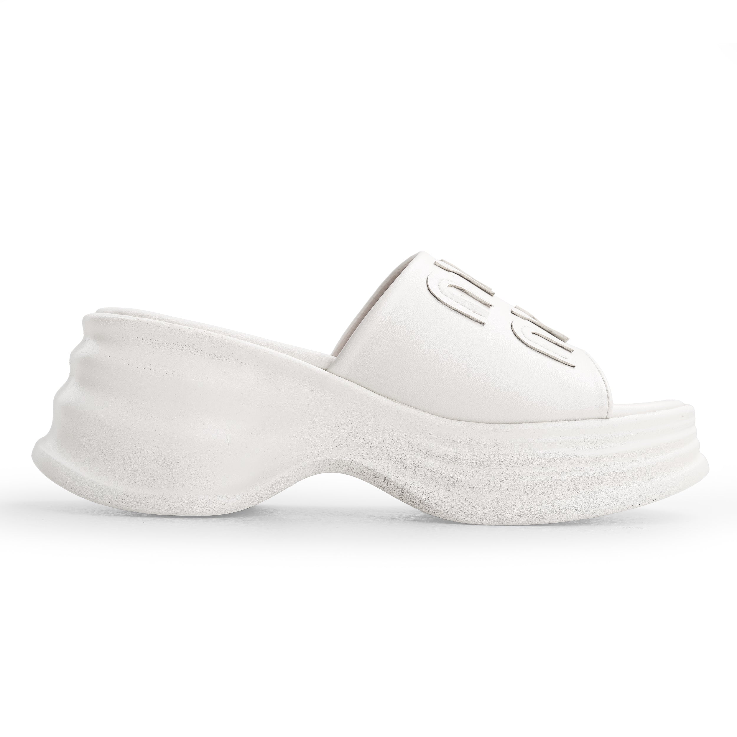 Crestina MIU MIU Slide in White