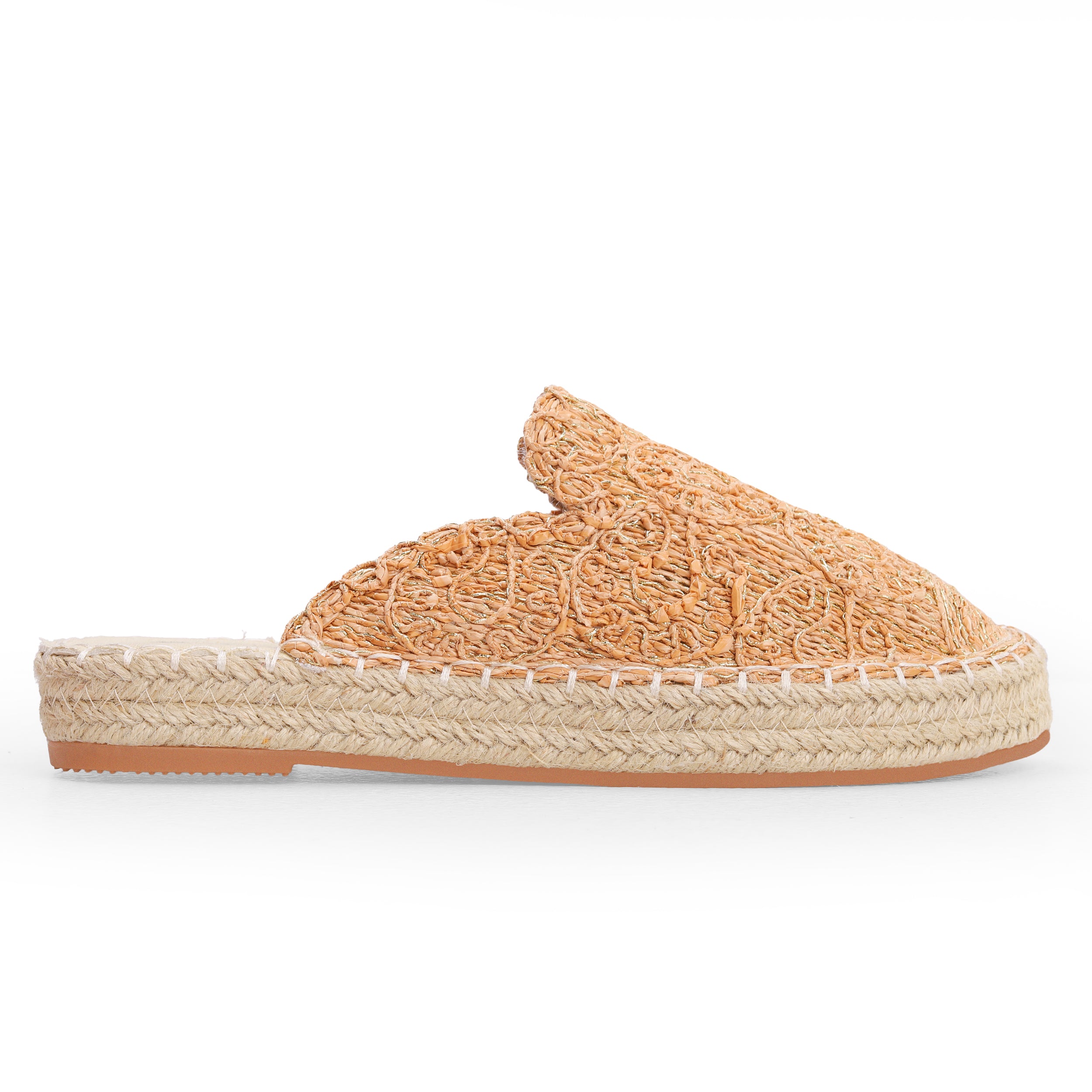 JB Collection Mule For Women Gold 140