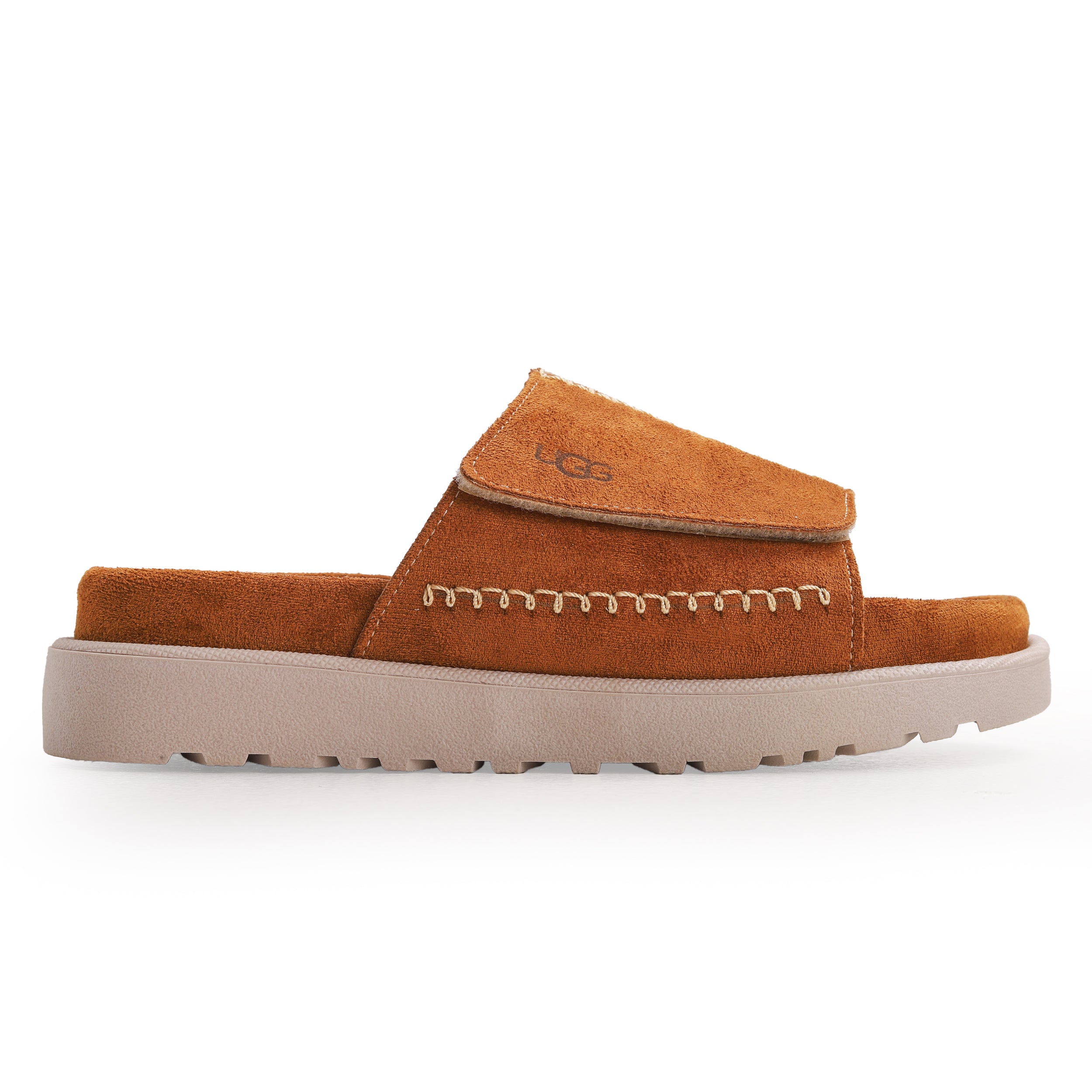 Crestina UGS Slide Suede Leather Havan