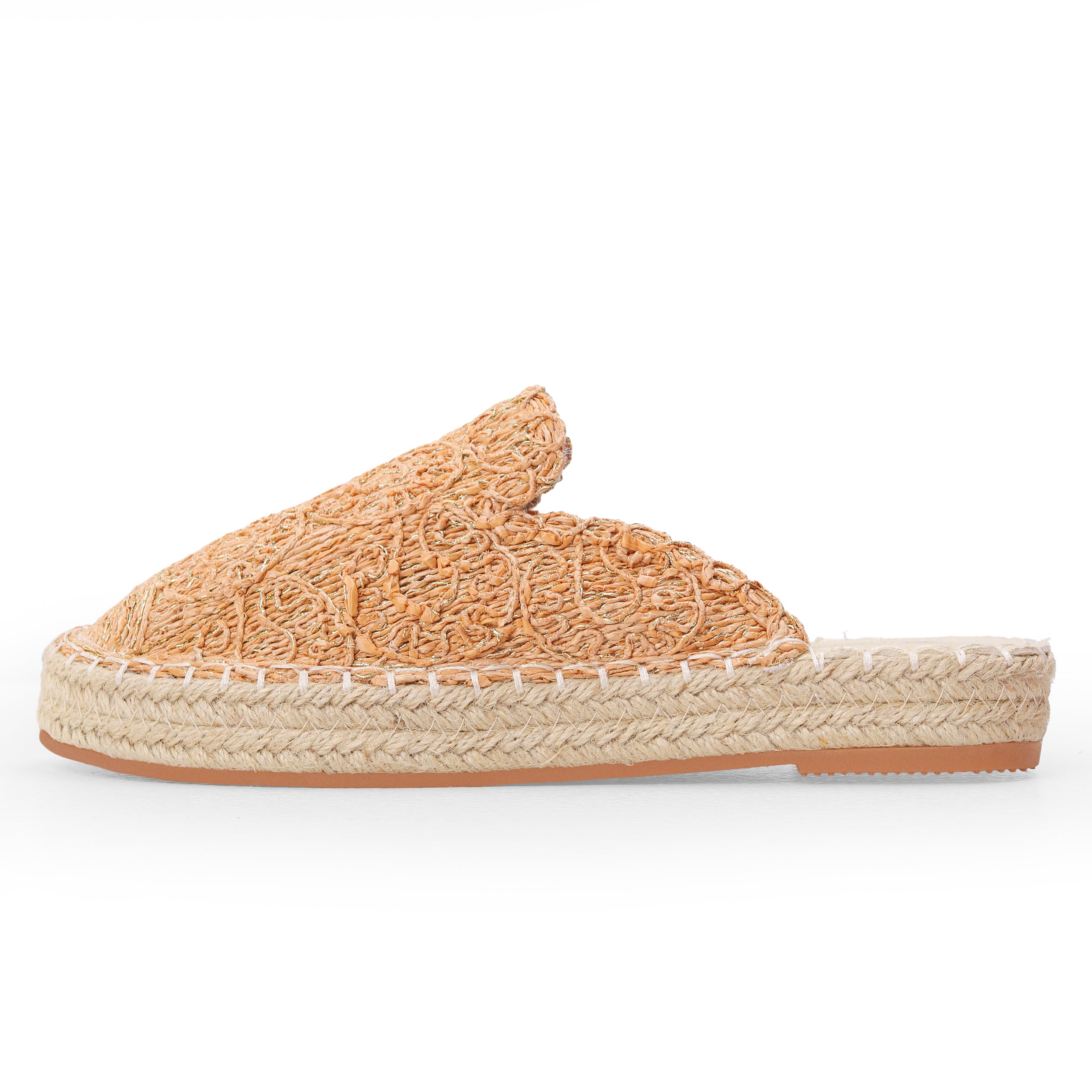 JB Collection Mule For Women Gold 140