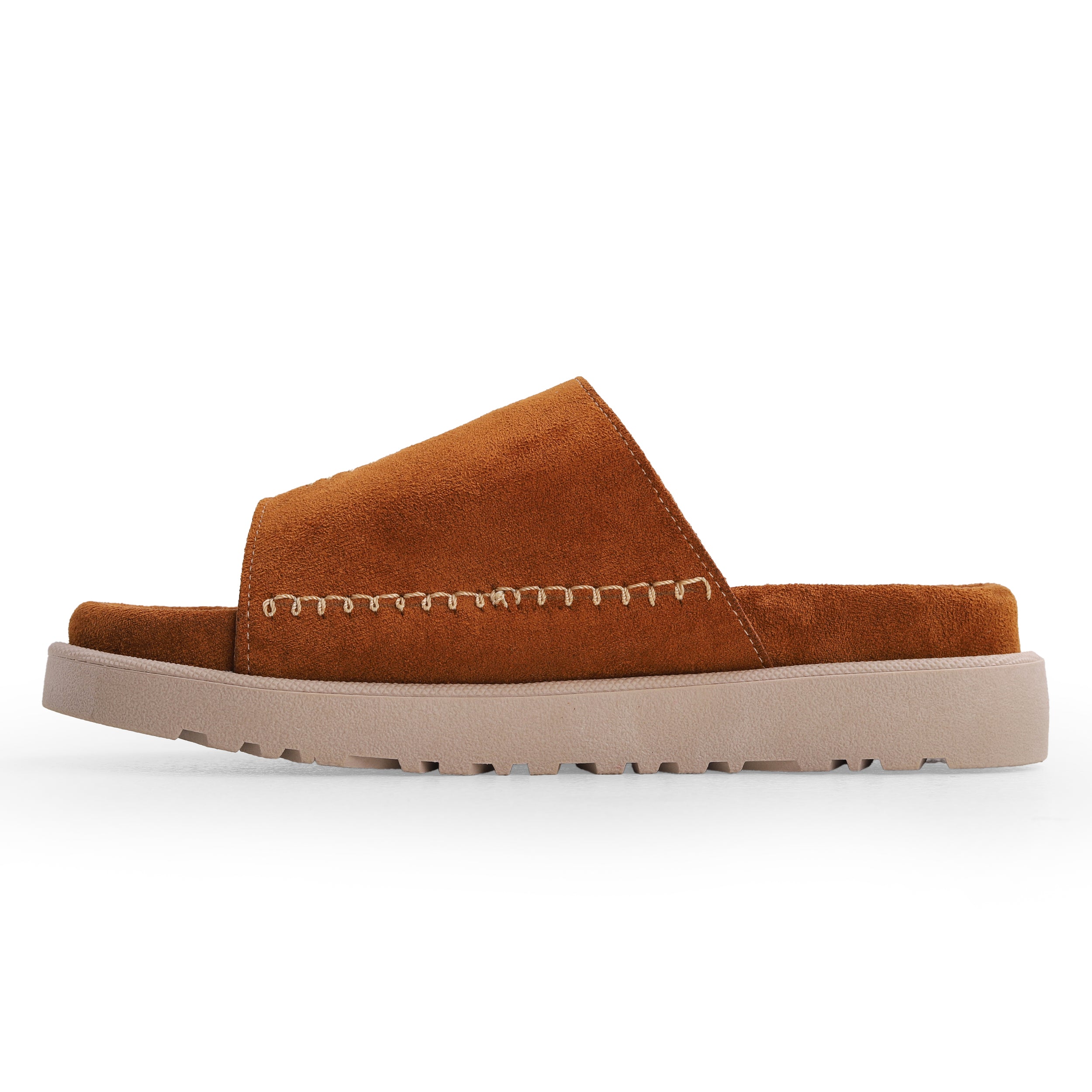 Crestina UGS Slide Suede Leather Havan