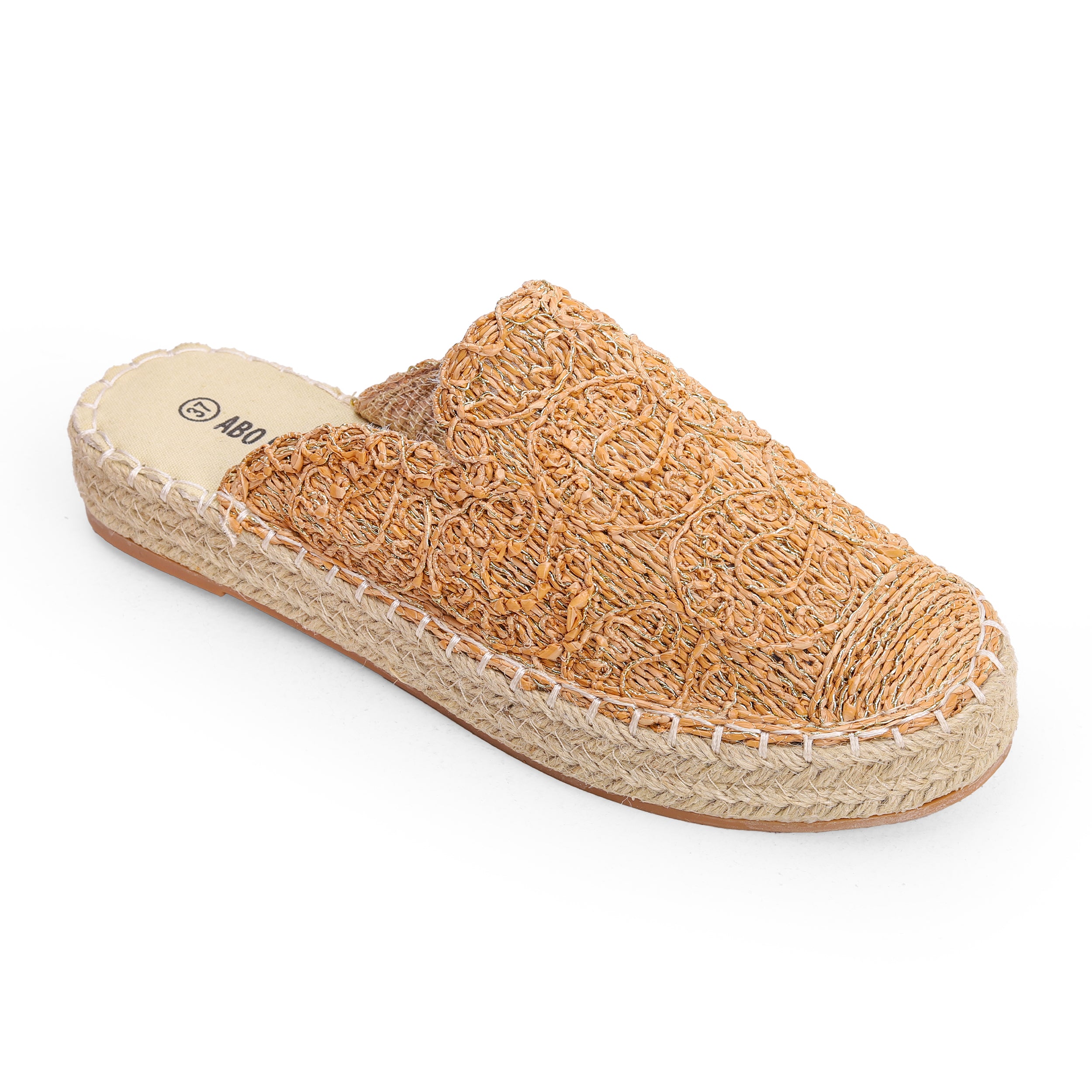 JB Collection Mule For Women Gold 140