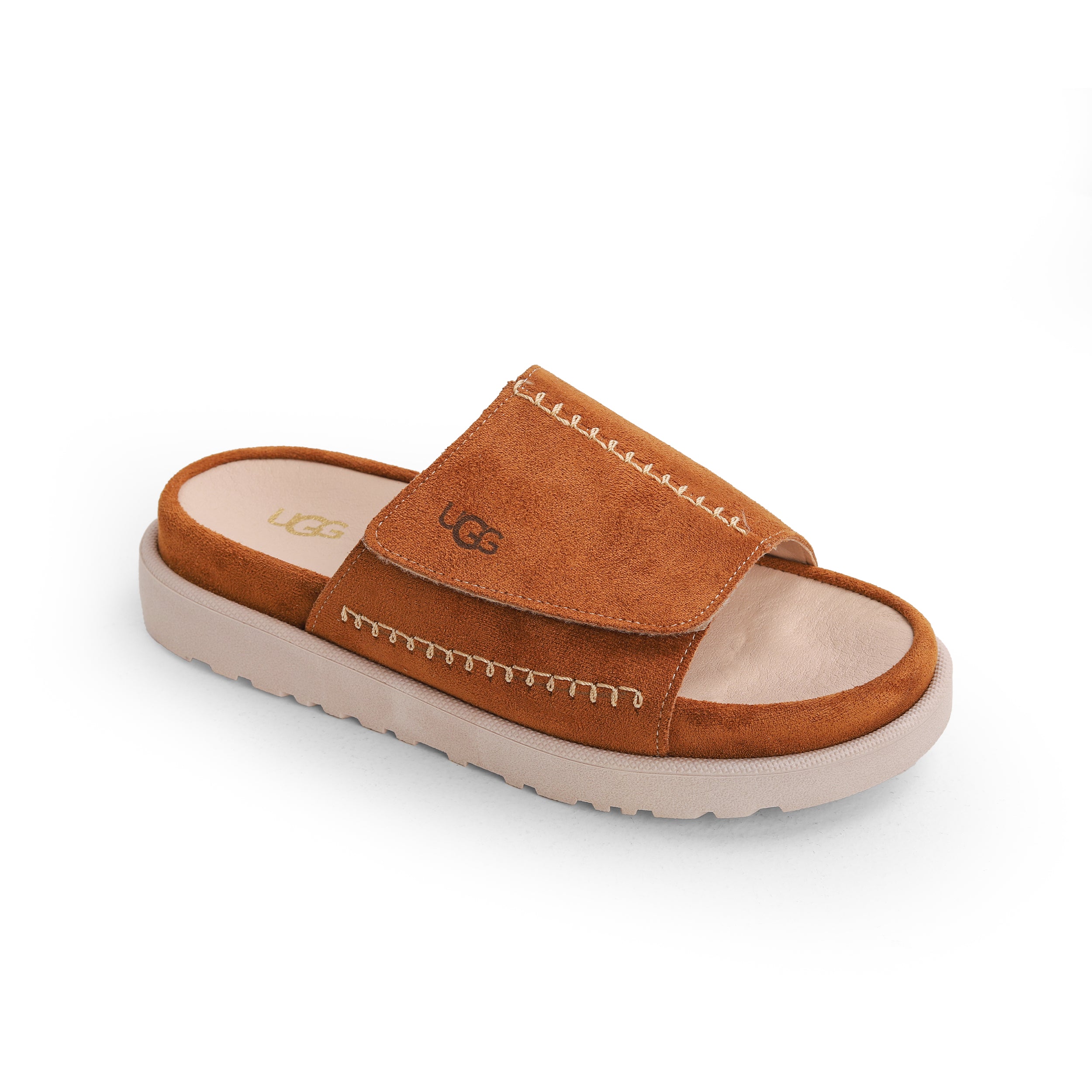 Crestina UGS Slide Suede Leather Havan