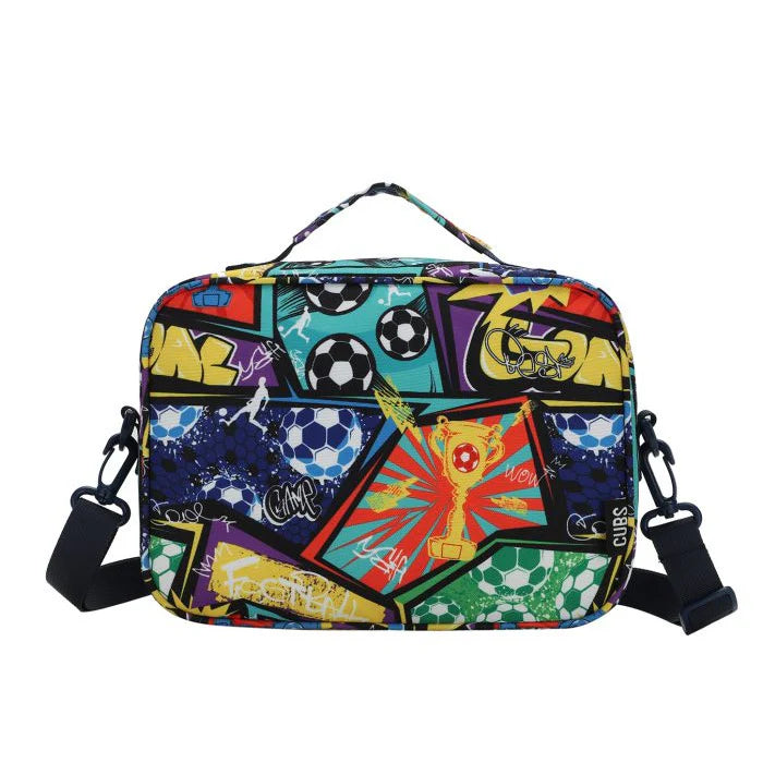 Crazy About the Game Cross Body Lunch Bag