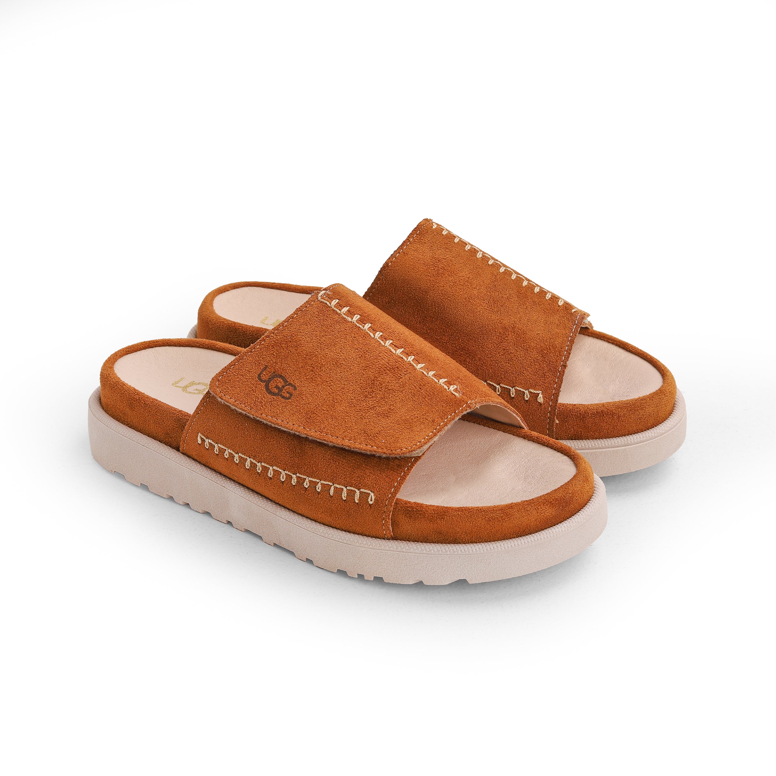 Crestina UGS Slide Suede Leather Havan