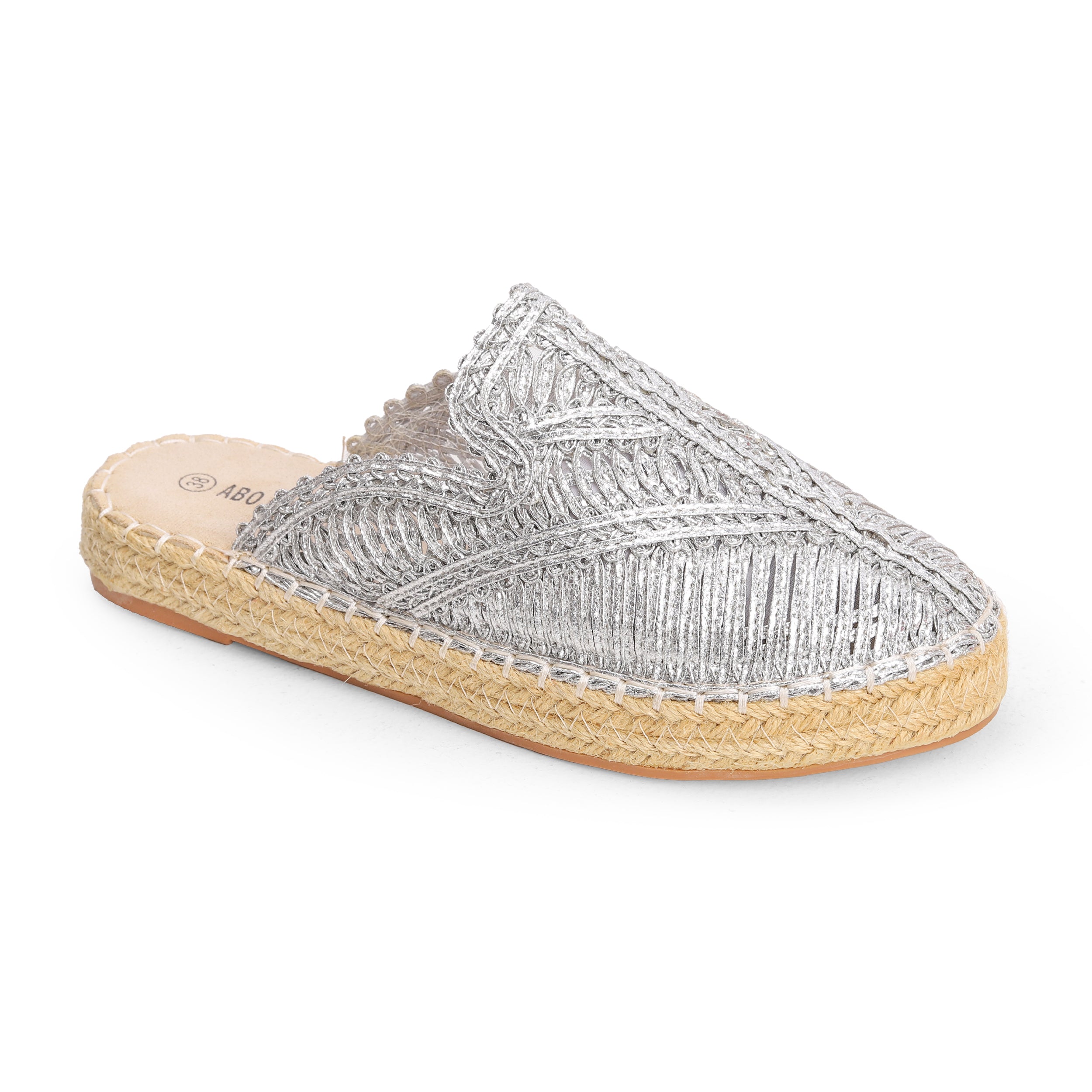 JB Collection Mule For Women in Silver