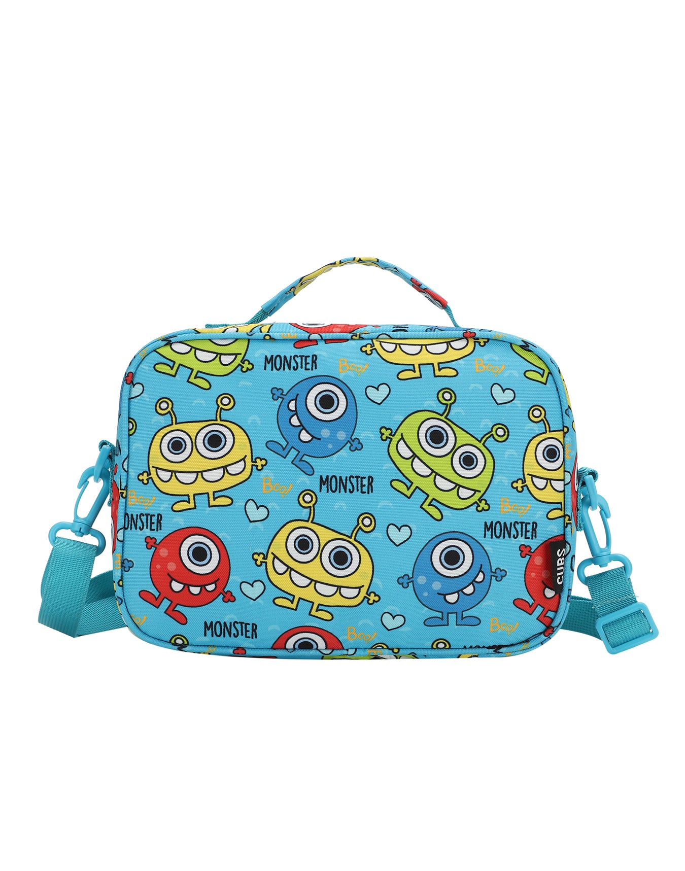 Monster Teeth cross body lunch bag