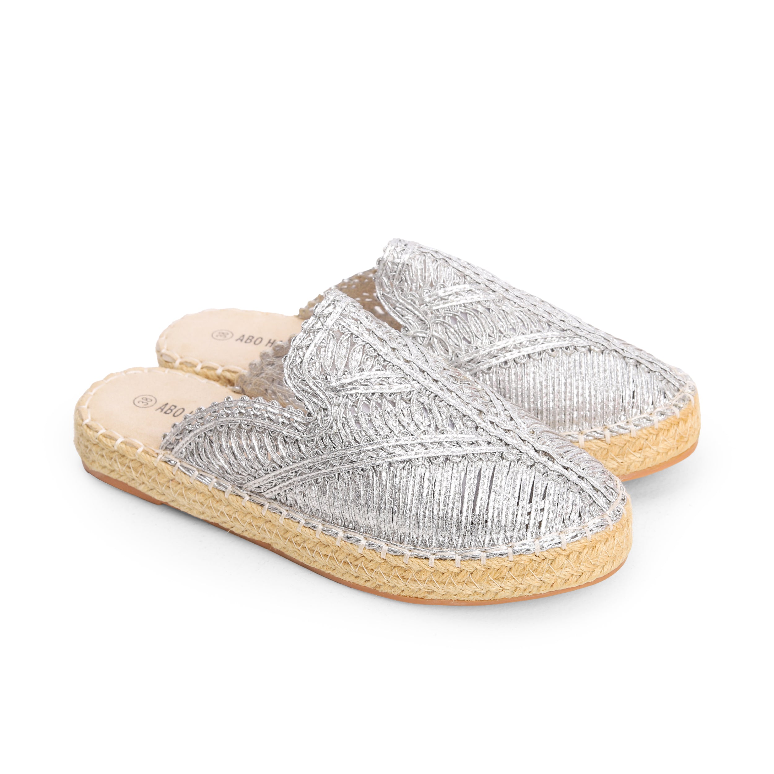 JB Collection Mule For Women in Silver
