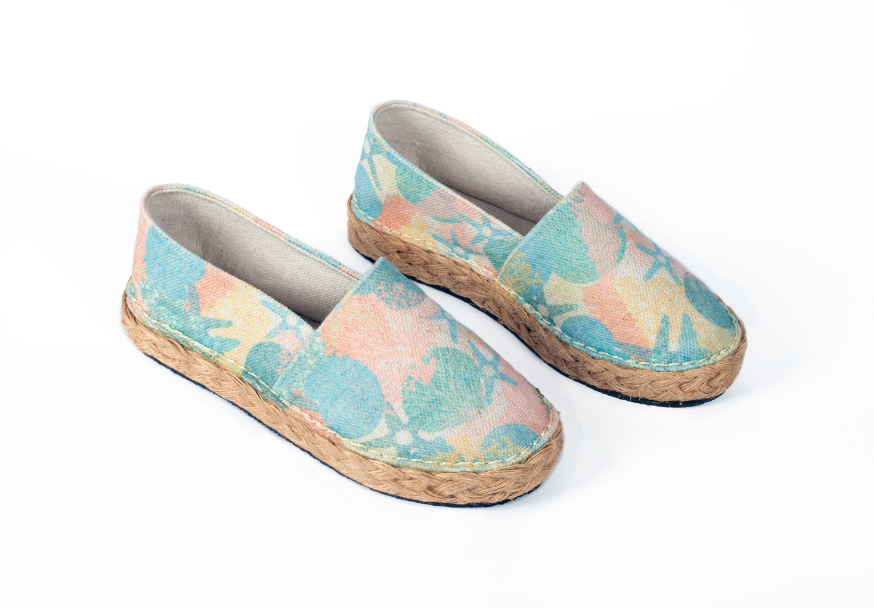 Raffia Shoes From Just Collection Colors