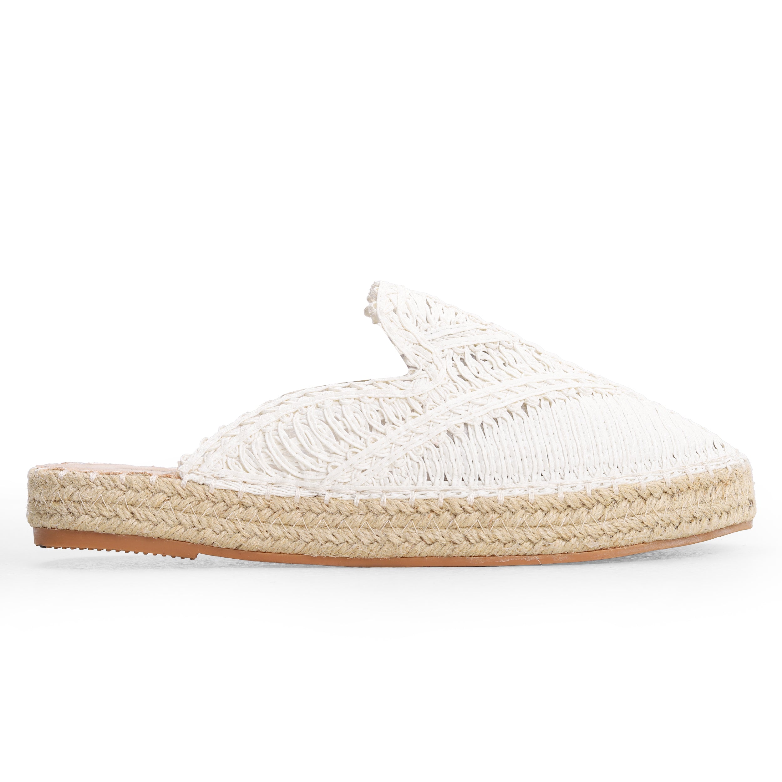 JB Collection Mule For Women in White