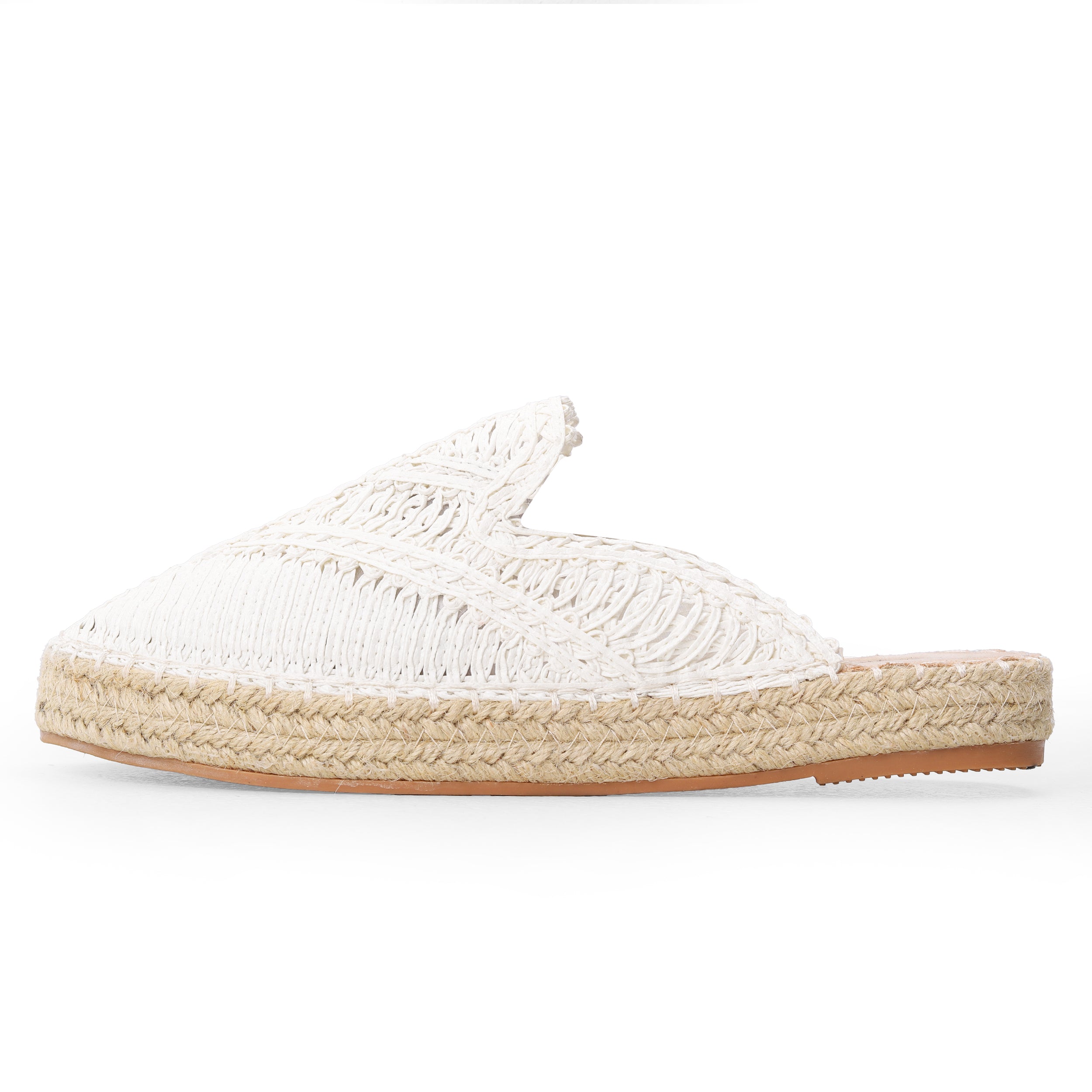 JB Collection Mule For Women in White