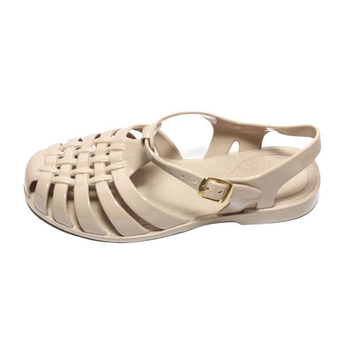 Jellies Jelly Flat Sandal For Girls Beige