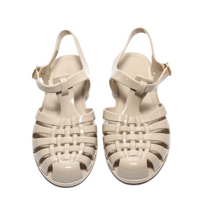 Jellies Jelly Flat Sandal For Girls Beige