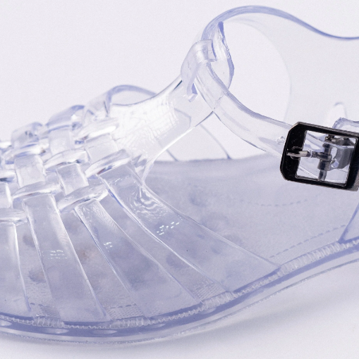Jellies Jelly Flat Sandal For Girls Transparent