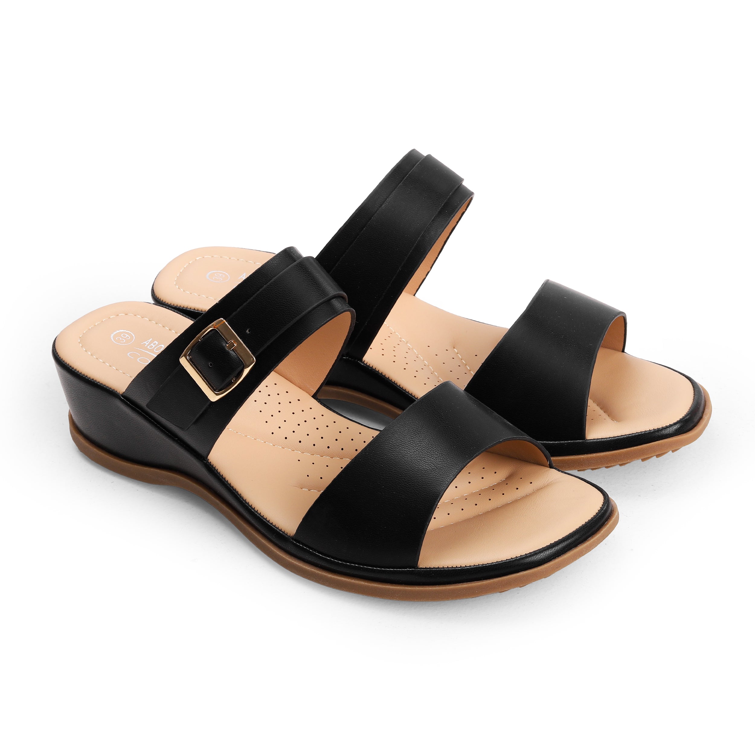 Colored Heel Slide For Women -F343