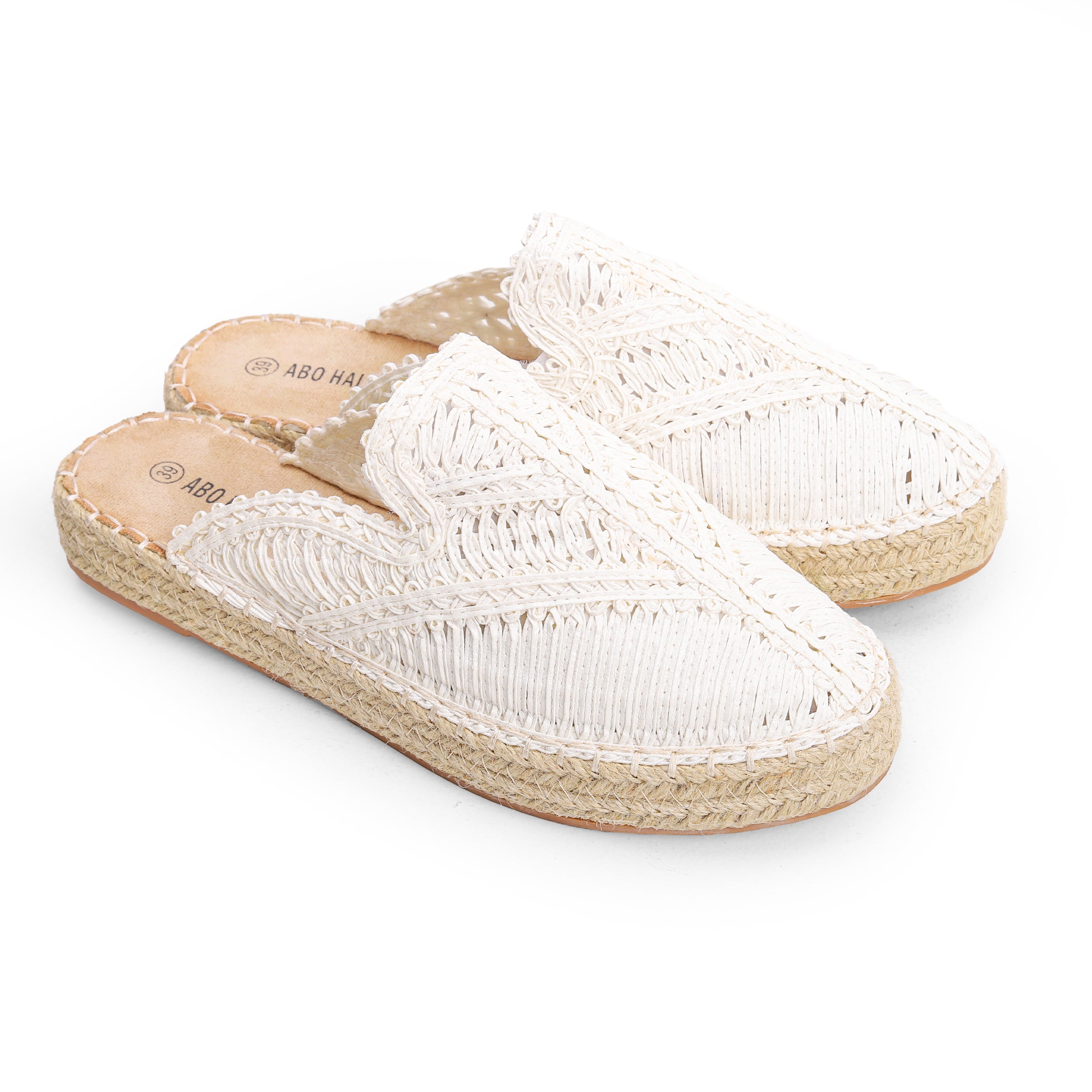 JB Collection Mule For Women in White