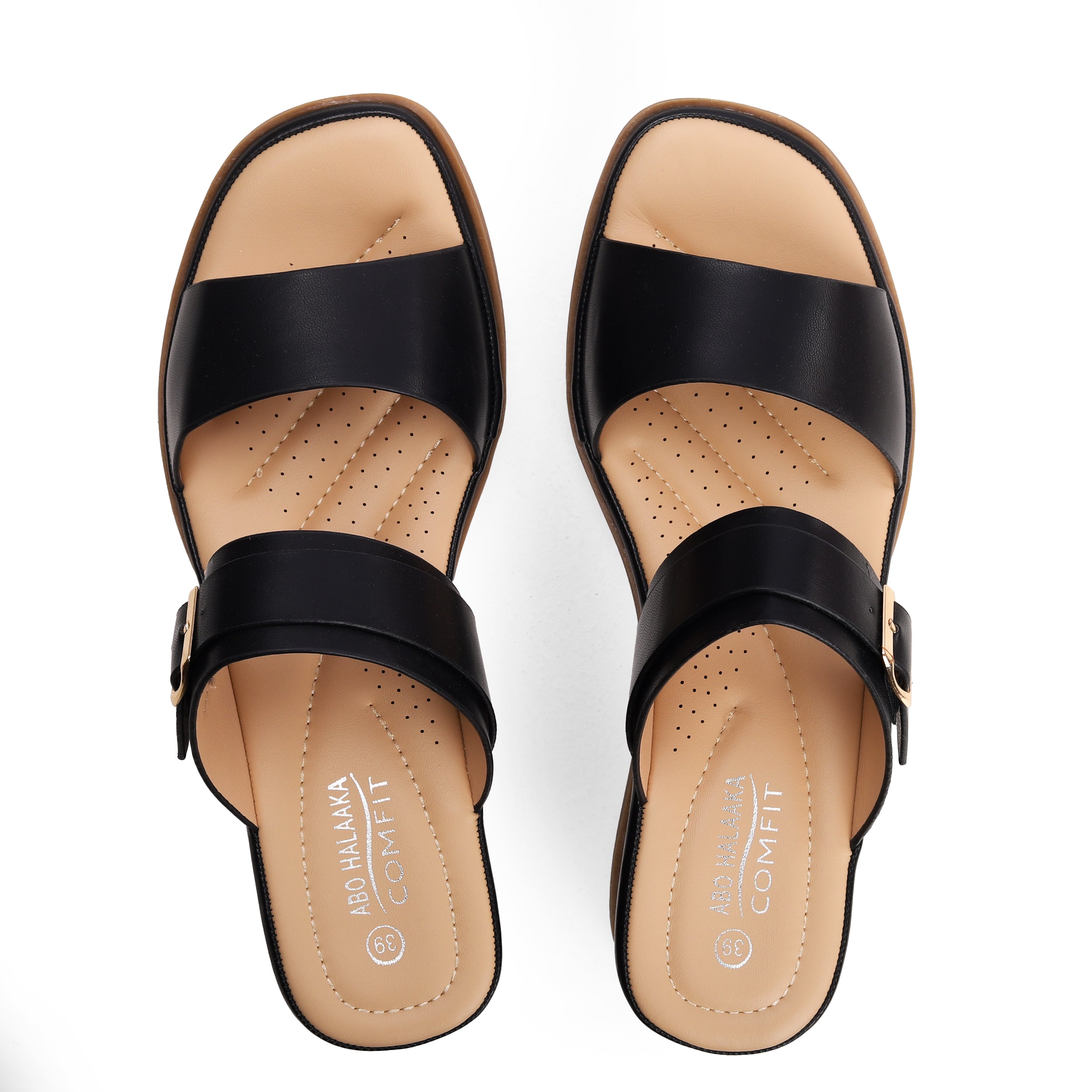 Colored Heel Slide For Women -F343