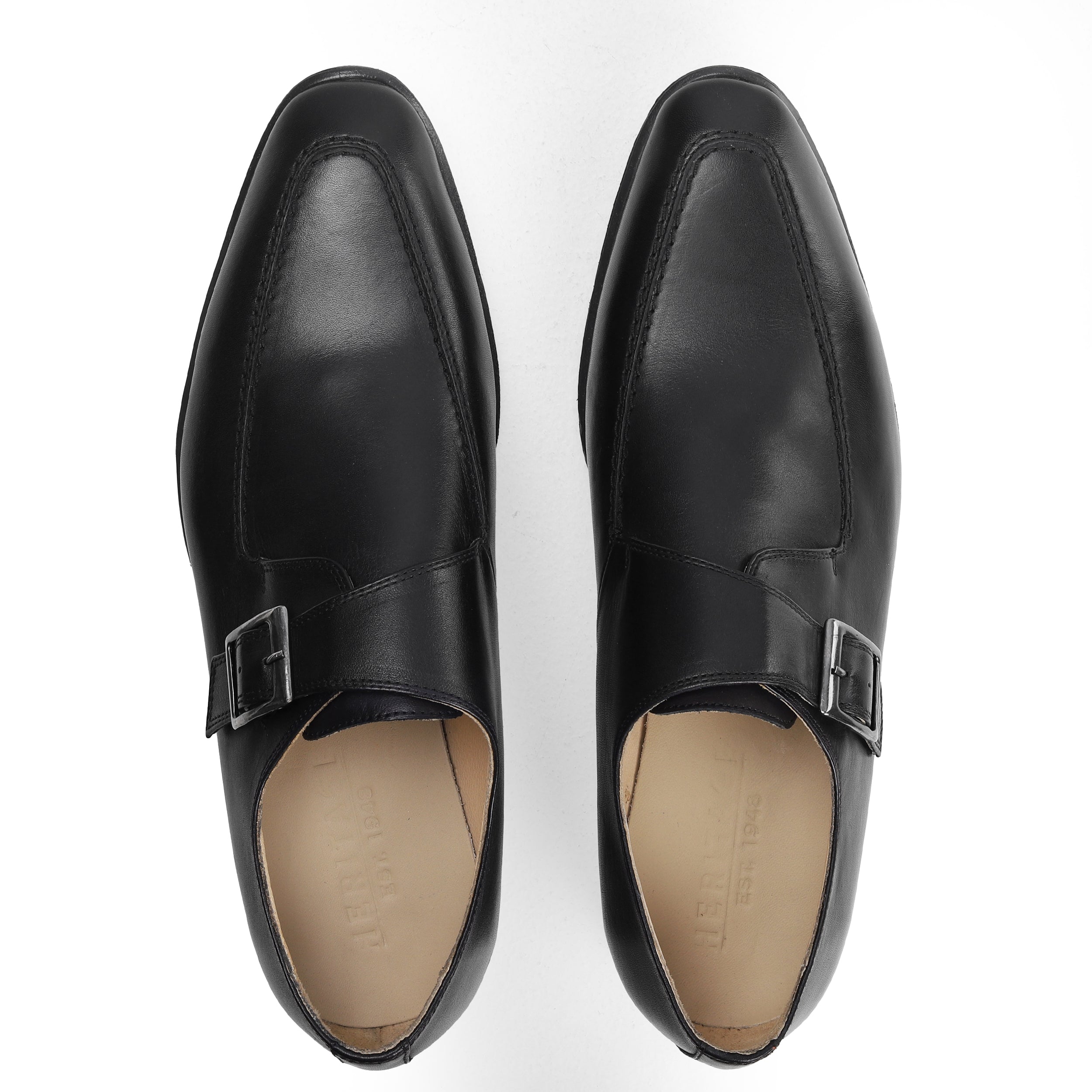 Heritage Black Classic Shoes For Men 755041