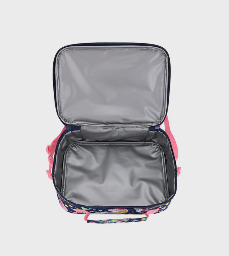 Fairy Tale Unicorn Print Lunch Bag