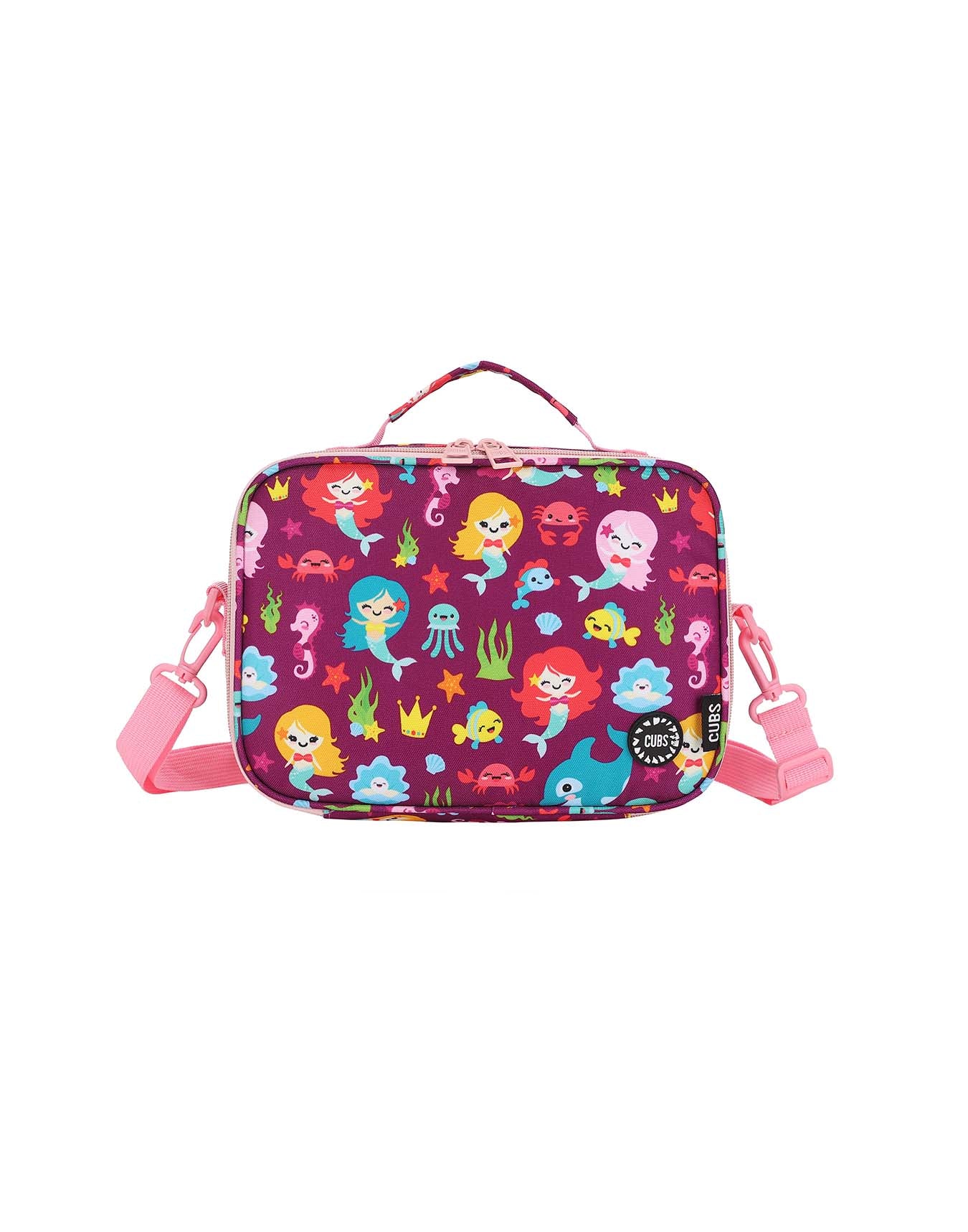 Cross Body Lunch Bag – Baby Mermaid Purple