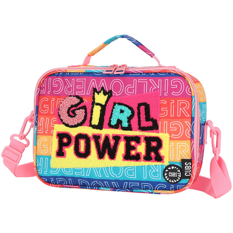 Cross Body Lunch Bag – Power Girl Stripes