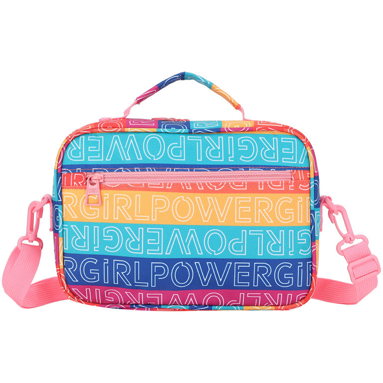 Cross Body Lunch Bag – Power Girl Stripes