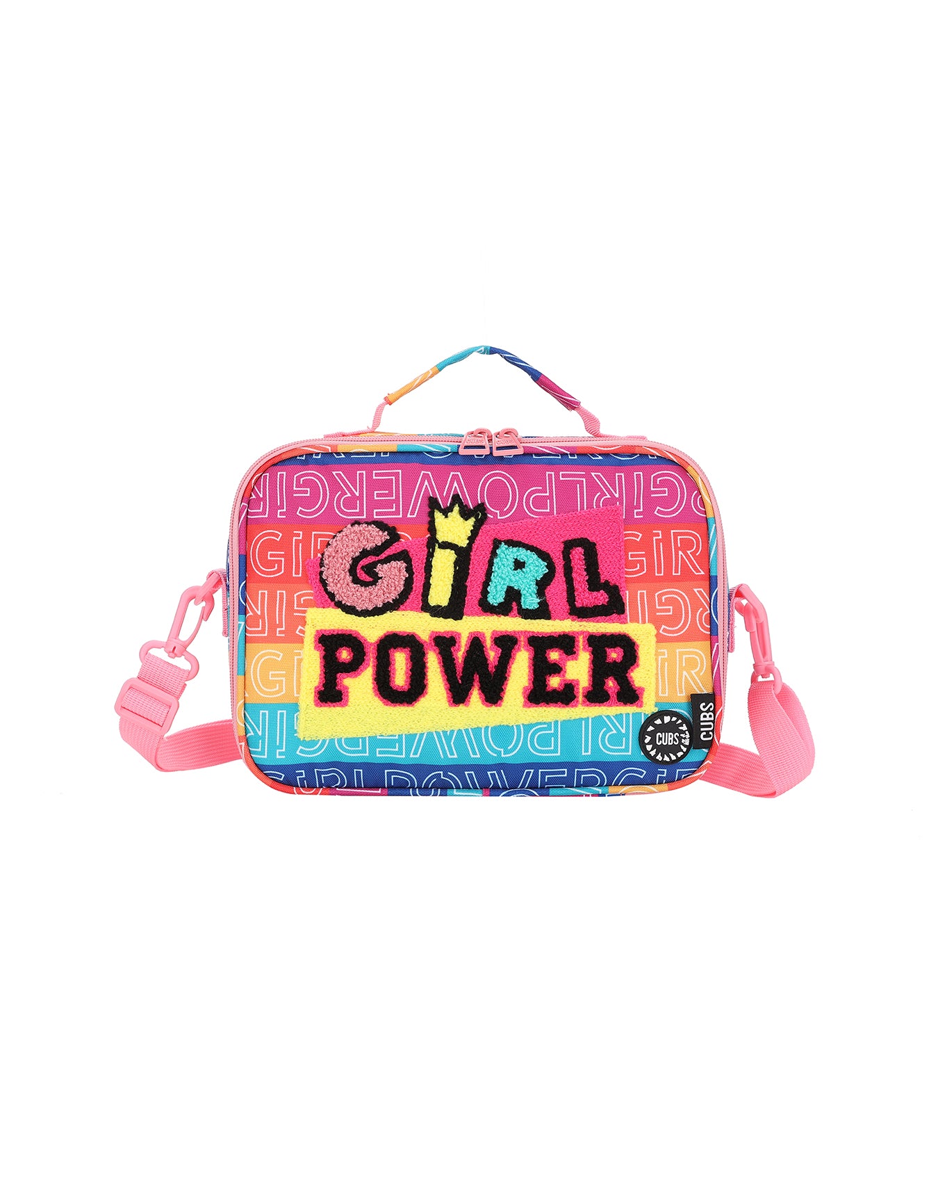 Cross Body Lunch Bag – Power Girl Stripes