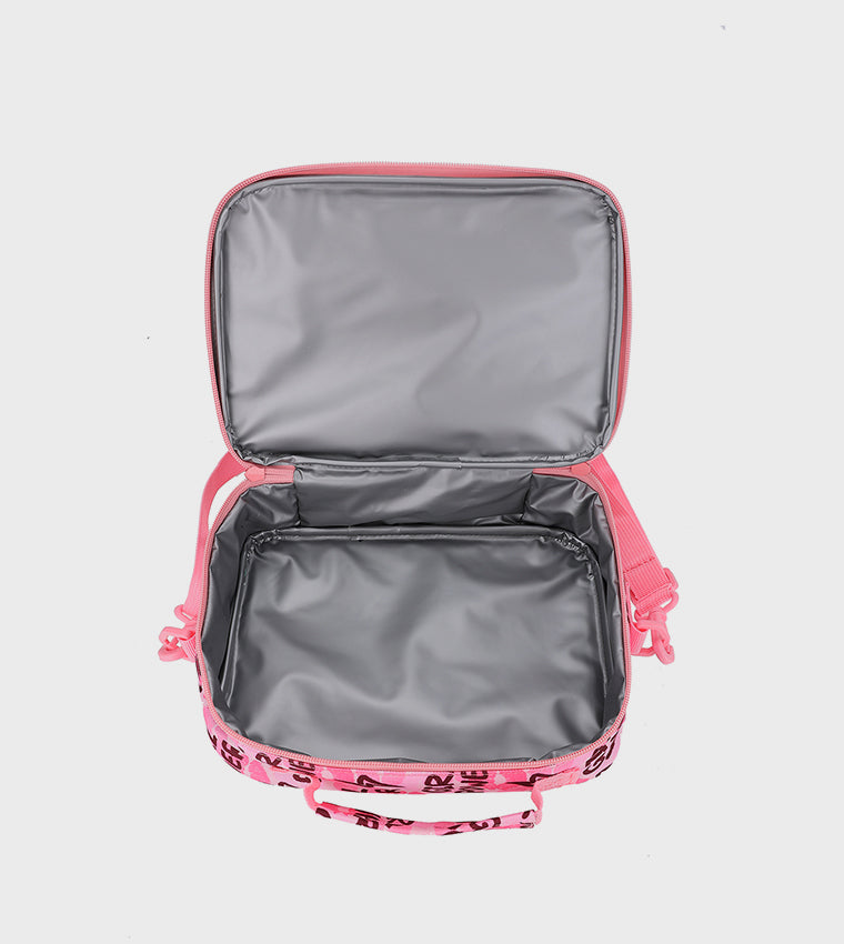 Girl Power Lighting Print Lunch Bag