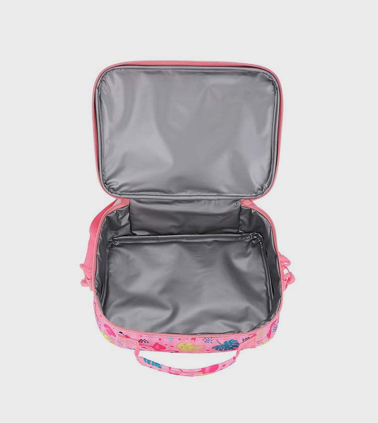 Flamingo Print Lunch Bag