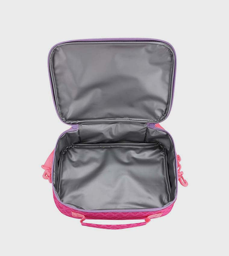 Pink Ice Cream Print Lunch Bag