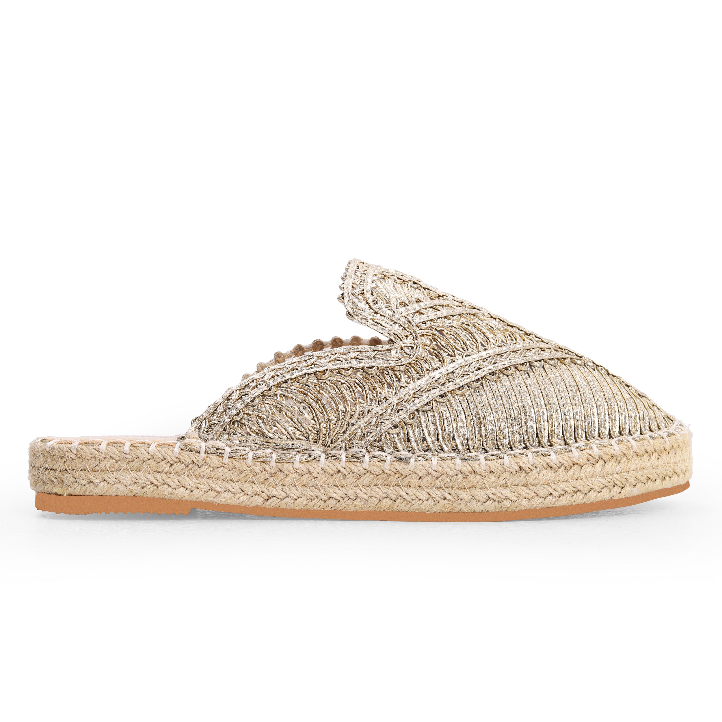 JB Collection Mule For Women in Gold