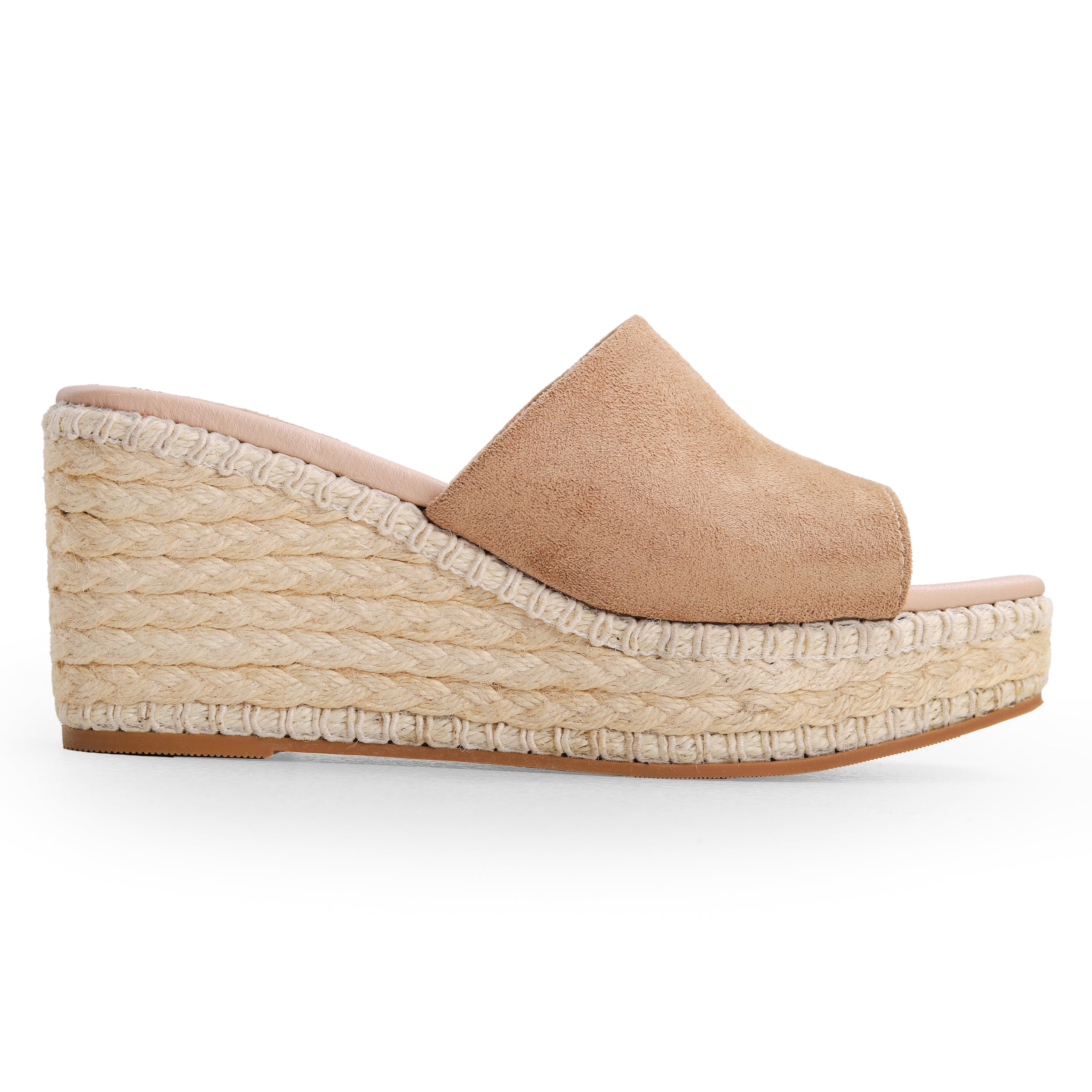 Crestina Raffia Heels 502 Beige