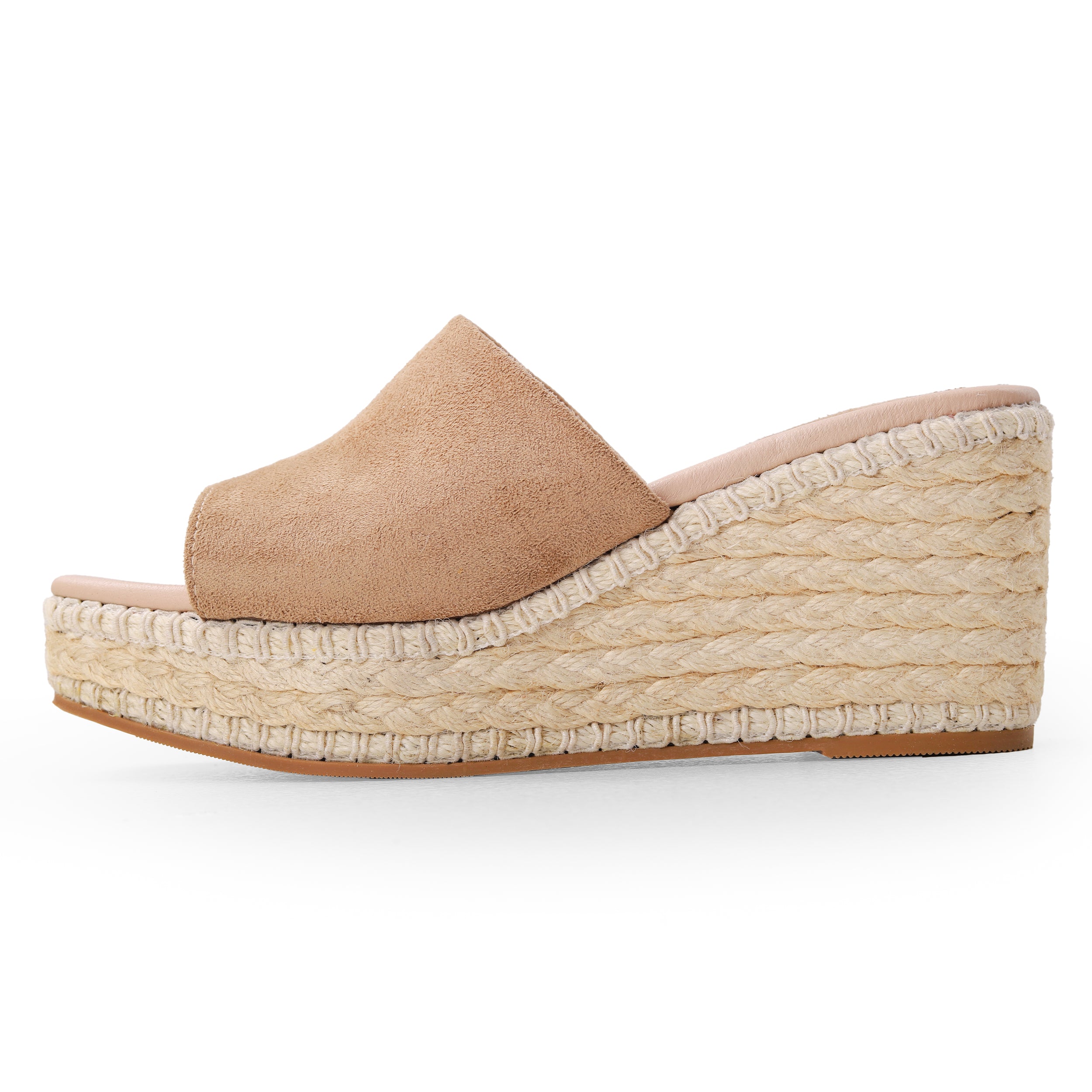 Crestina Raffia Heels 502 Beige