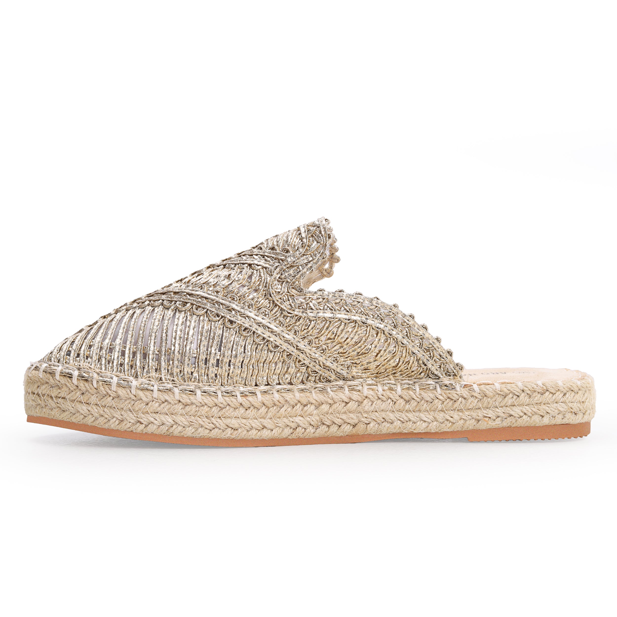 JB Collection Mule For Women in Gold