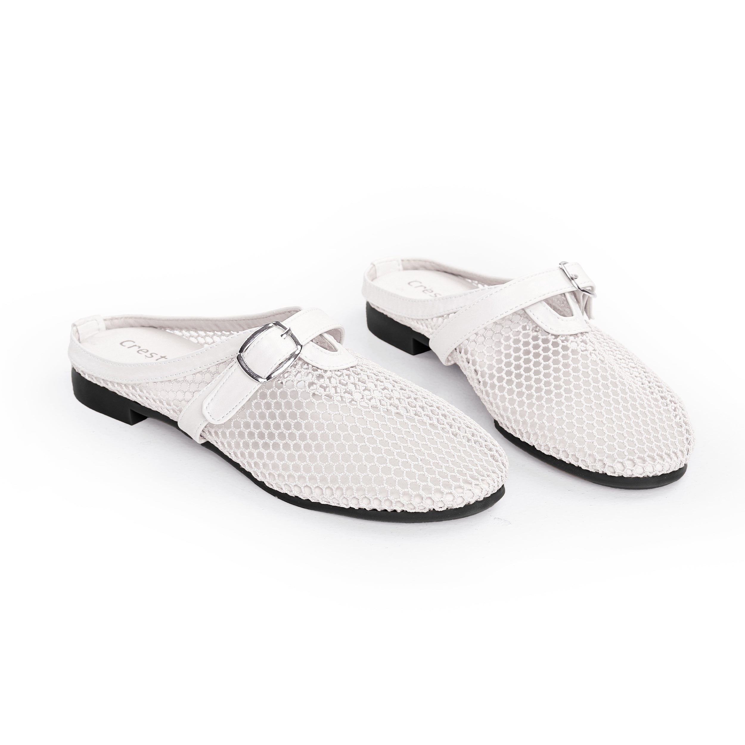 Crestina Mule For Women in White