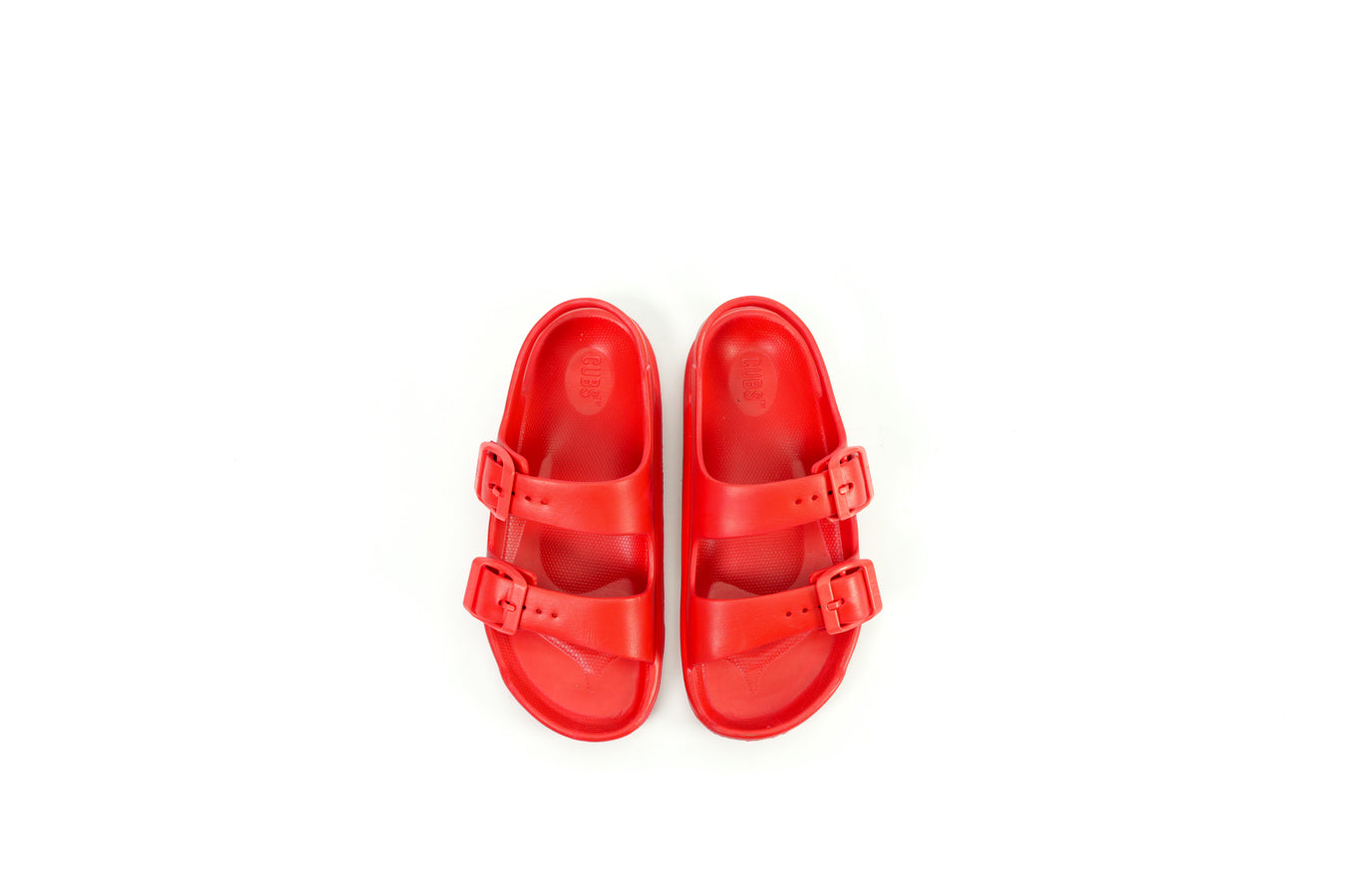 Red kids safari sandal