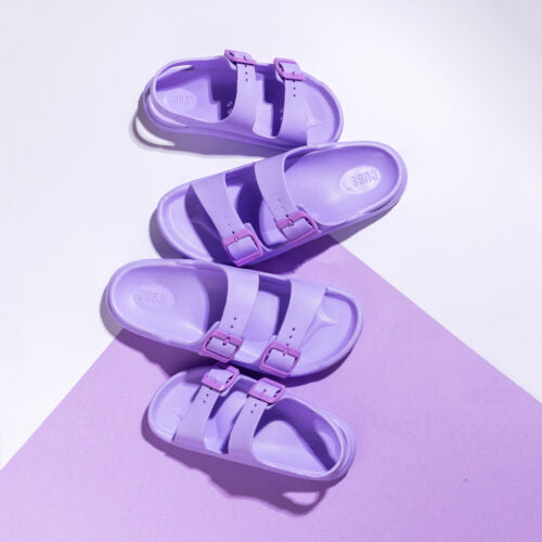 lilac girls safari sandal