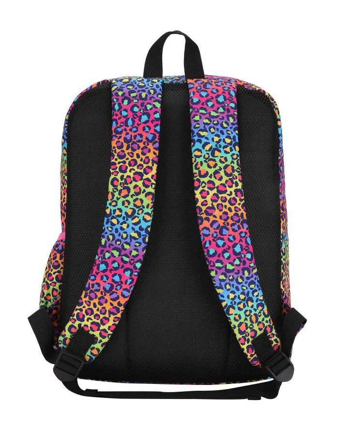 Rainbow Leopard Junior Student Backpack