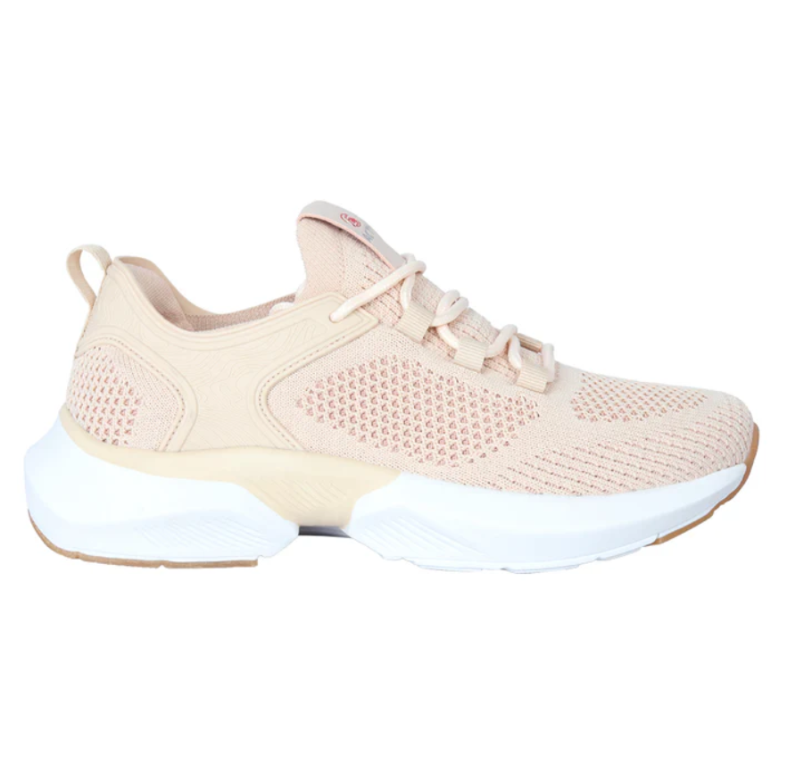 ACTIV RUNNING SHOES-BEIGE