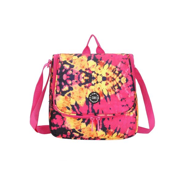 Fuchsia & Yellow Tie Dye
