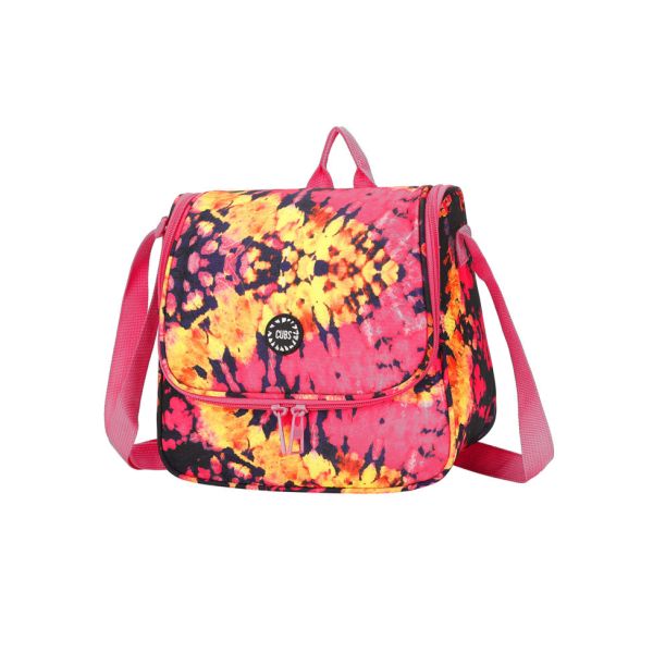 Fuchsia & Yellow Tie Dye