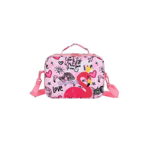 Love Flamingo Lunch Bag