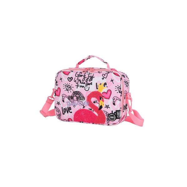Love Flamingo Lunch Bag