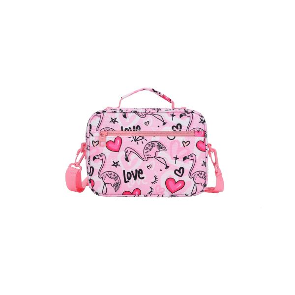Love Flamingo Lunch Bag