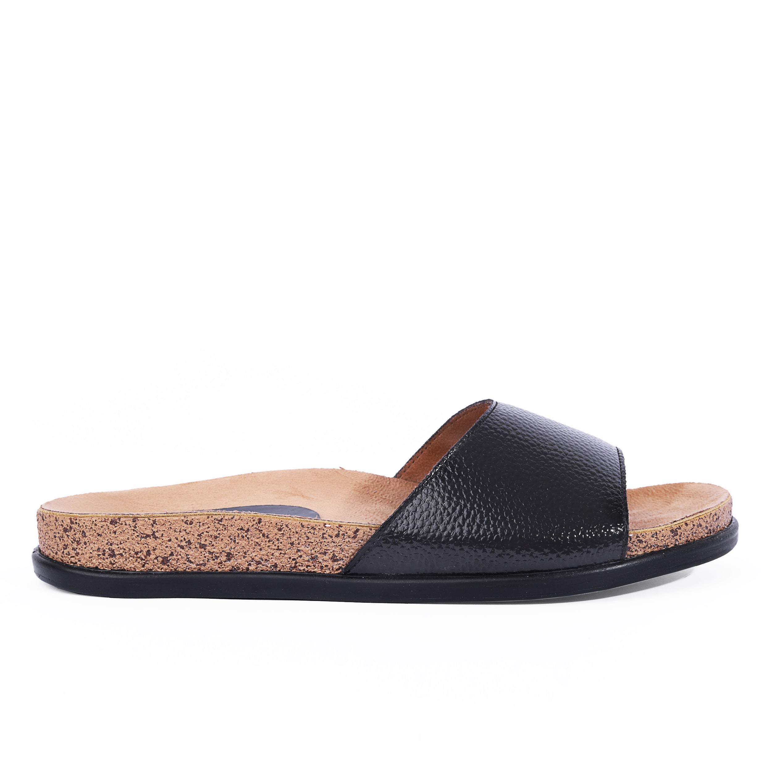 Lotfy Metallic Strap Slides 36501