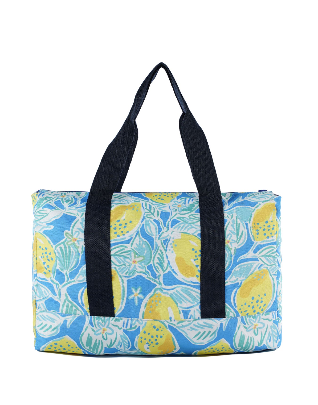 Lemons & Pasterl Tie Dye Women Tote Bag
