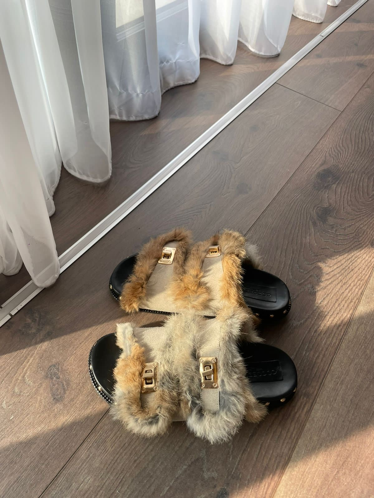 The Isabel 100% Rabbit fur in Natural
