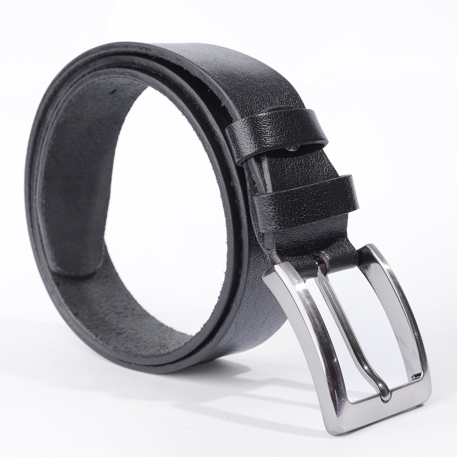 Premium Genuine Leather Belt For Men Black 4