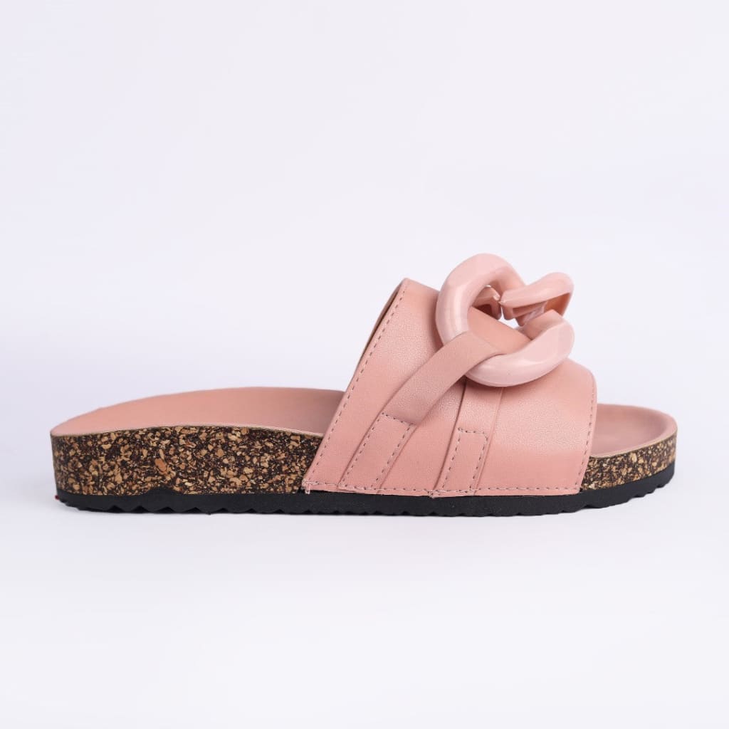 Pink Slipper wih Chain - JB Collection