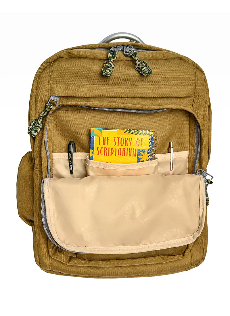 Khaki backpack XXL
